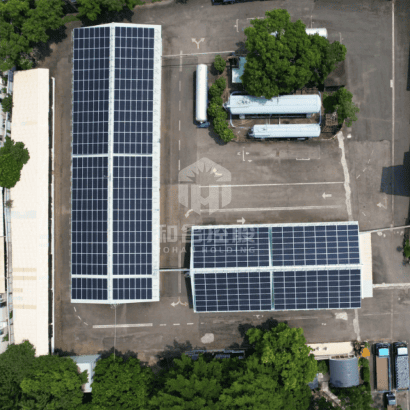 歐凱光電屋頂 - 台中市
發電裝機容量：286kWp
架設：瓦斯平鋪型
完工：2023.09